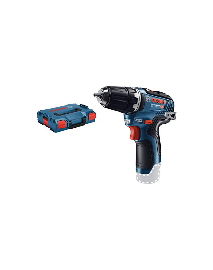 bosch powertools Bosch cordless drill GSR 12V-35 Solo Professional, 12V (blue / black, without battery and charger, L-BOXX) główny