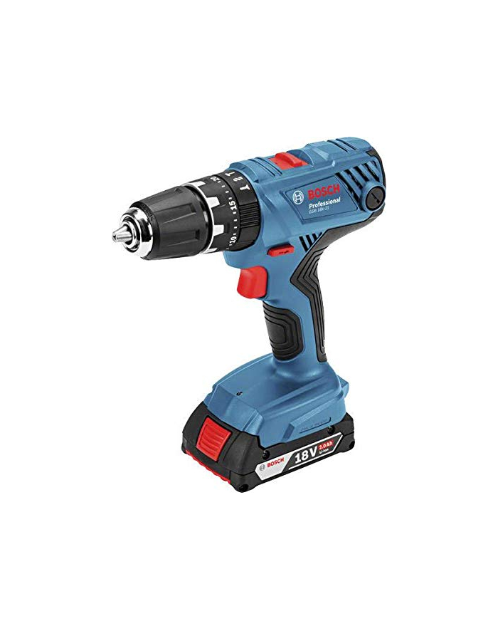 bosch powertools Bosch Cordless Combi GSB 18V-21 Professional solo, 18 Volt (blue / black, without battery and charger) główny