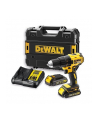 DeWalt cordless drill DCD708D2T, 18 Volt (yellow / black, T-STAK box, 2x Li-ion battery 2.0 Ah) - nr 1