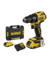 DeWalt cordless drill DCD708D2T, 18 Volt (yellow / black, T-STAK box, 2x Li-ion battery 2.0 Ah) - nr 22