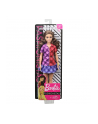 Barbie F. doll with long brown hair - GHW53 - nr 7