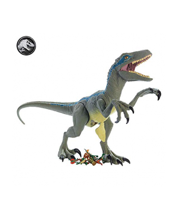 Mattel JW Giant Dino Velociraptor Blue - GCT93