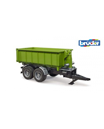 BRUDER hook lift trailer for tractors - 02035