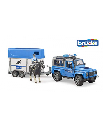bruder BROTHER Land Rover Defender Police Vehicle - 02588