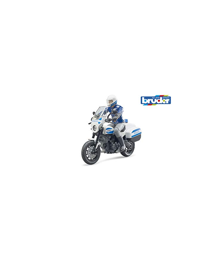 BRUDER bworld Scrambler Ducati police. - 62731 główny