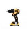 DeWalt cordless drill DCD708D2T, 18 Volt (yellow / black, T-STAK box, 2x Li-ion battery 2.0 Ah) - nr 18