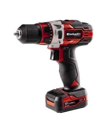 Einhell cordless drill TE-CD 12/1 Li (red / black, Li-ion battery 2Ah)