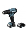 Makita cordless hammer HP333DSAX1, 12V (blue / black, 2x Li-ion battery 2,0Ah) - nr 3