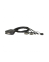 Przełącznik KVM z 2 portami USB DVI i zdalnym selektorem portów CS22D - nr 15