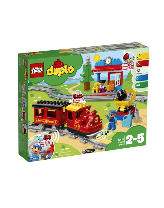 LEGO 10874 DUPLO Pociąg parowy p3 główny