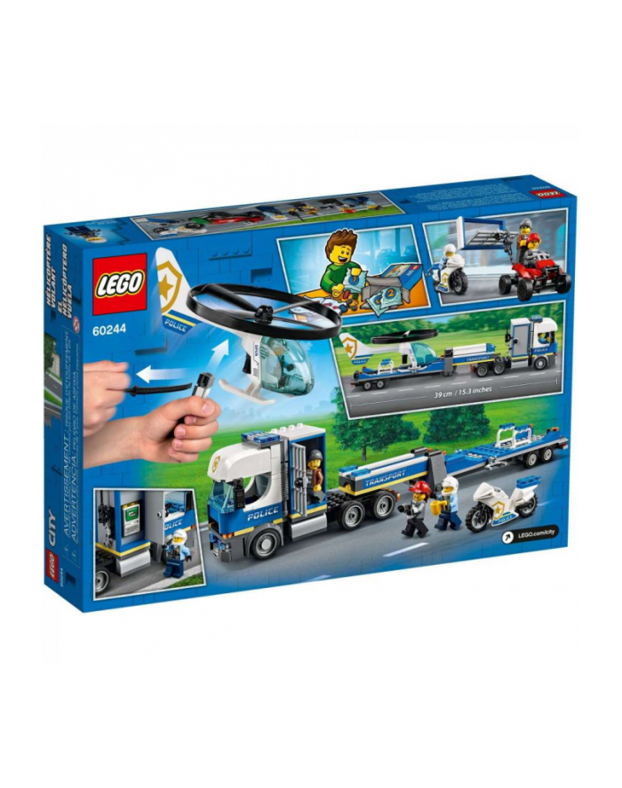 LEGO 60244 CITY Laweta helikoptera policyjnego p3 główny