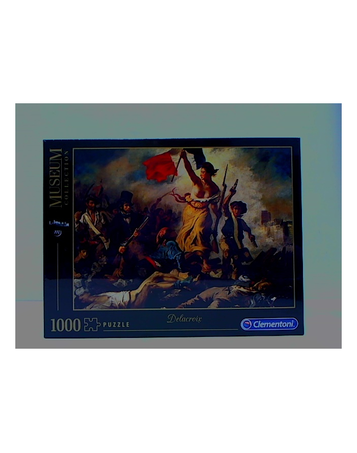 Clementoni Puzzle 1000el Museum Delacroix Wolność wiodąca lud na barykady 39549 główny
