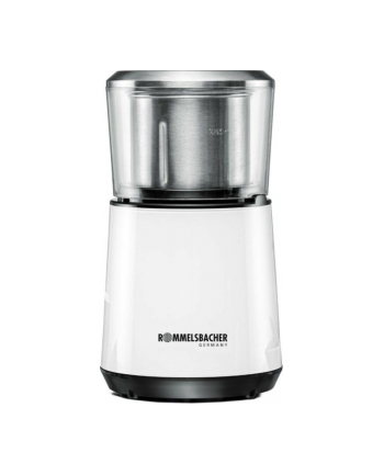 Rommelsbacher EKM 125, coffee grinder (white / stainless steel)