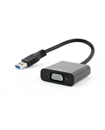 gembird Adapter USB 3.0 -> VGA czarny
