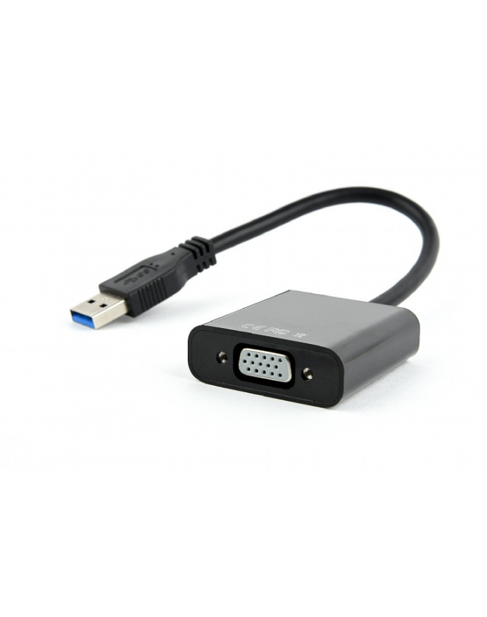 gembird Adapter USB 3.0 -> VGA czarny główny