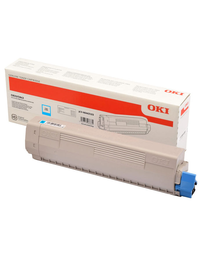 oki Toner do ES8433 CYAN 46443119 główny