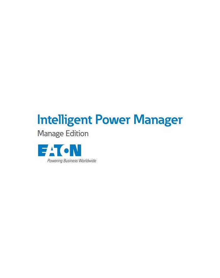 eaton IPM IT Manager - Licencja 35 węzłów główny