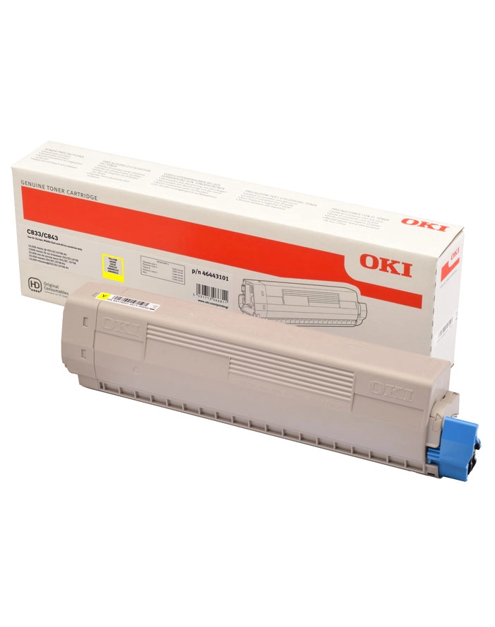 oki Toner do ES8433 YELLOW 46443117 główny