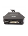 Przełącznik KVM z 2 portami USB DVI i zdalnym selektorem portów CS22D - nr 17