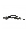 Przełącznik KVM z 2 portami USB DVI i zdalnym selektorem portów CS22D - nr 18