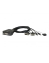 Przełącznik KVM z 2 portami USB DVI i zdalnym selektorem portów CS22D - nr 3