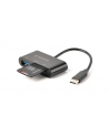 gembird Czytnik kart na USB-C SDXC/combo/czarny - nr 6