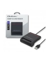 qoltec Inteligentny czytnik chipowych kart ID | USB2.0 | Plug&play - nr 9