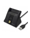 qoltec Inteligentny czytnik chipowych kart ID | USB 2.0 | Plug&play - nr 11