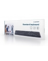 gembird Klawiatura Standardowa USB czarna Cyrylica KB-U-103-RU - nr 14