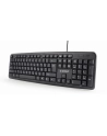 gembird Klawiatura Standardowa USB czarna Cyrylica KB-U-103-RU - nr 6