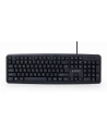 gembird Klawiatura Standardowa USB czarna Cyrylica KB-U-103-RU - nr 7