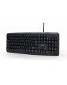 gembird Klawiatura Standardowa USB czarna Cyrylica KB-U-103-RU - nr 9