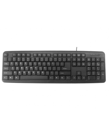gembird Klawiatura Standardowa USB Czarna KB-U-103