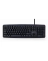 gembird Klawiatura Standardowa USB Czarna KB-U-103 - nr 2