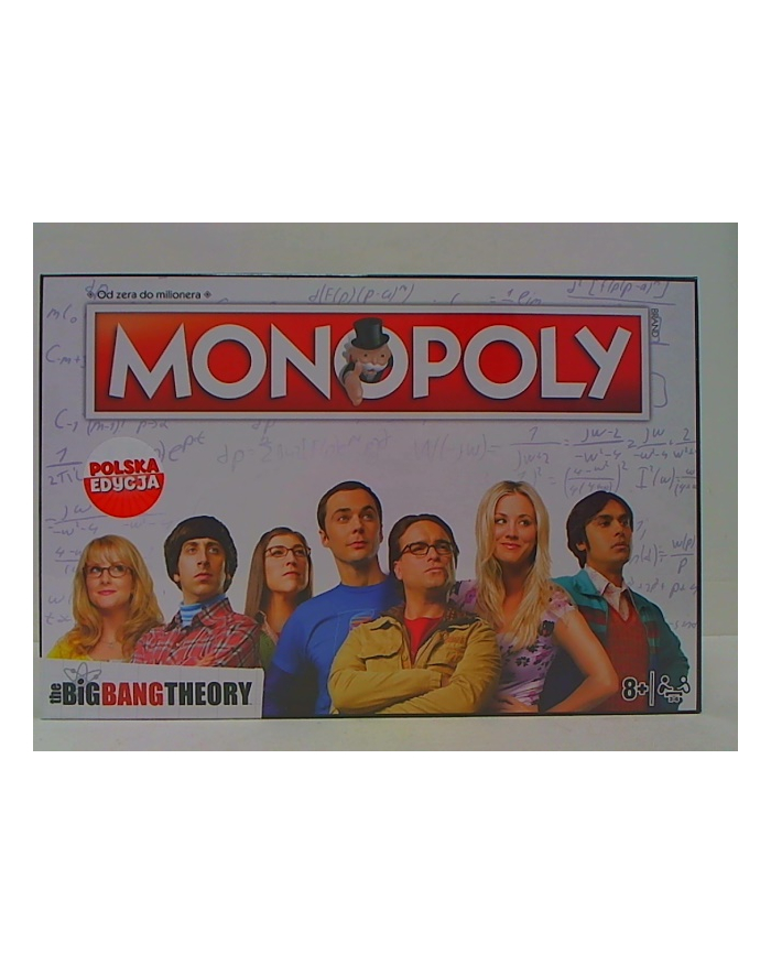 Monopoly Teoria Wielkiego Podrywu Big Bang Theory 036115 WINNING MOVES główny