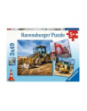 ravensburger Puzzle 3x49el Maszyny budowlane 050321 - nr 10