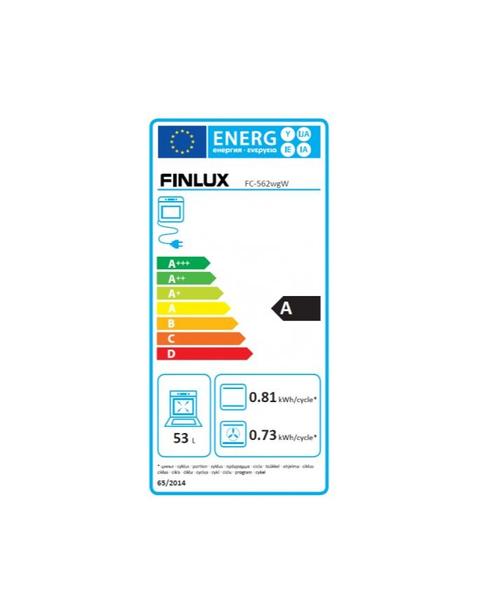 finlux Kuchnia gazowo-elektryczna FC-562WGW główny