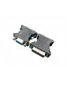 gembird Adapter DVI->VGA (24M/15F) czarny - nr 1