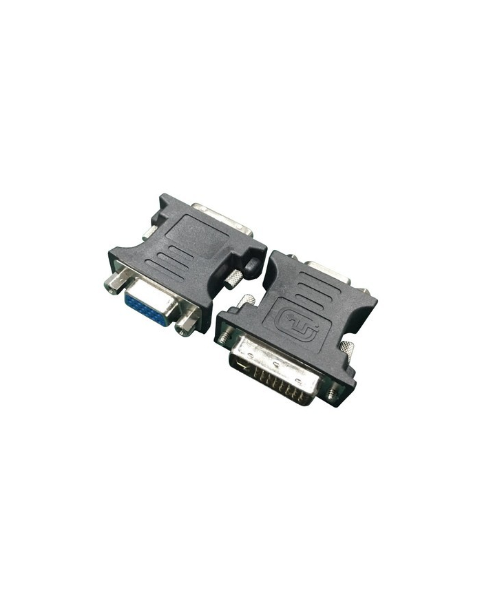 gembird Adapter DVI->VGA (24M/15F) czarny główny