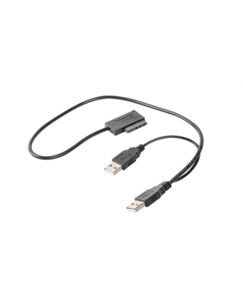 gembird Adapter USB(M)+Power -> SATA Slim SSD (na kablu)