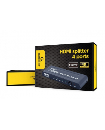 gembird Przełącznik/Splitter HDMIx1->HDMIx4