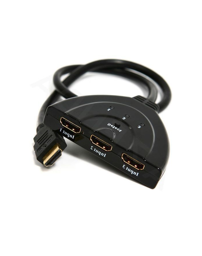 gembird Przełącznik HDMI 3porty główny