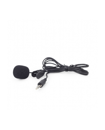 gembird Mikrofon clip on 3.5mm czarny
