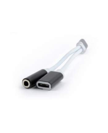 gembird Kabel audio mini Jack żeński/3.5mm/USB/CM/biały