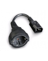 gembird Adapter zasilania IEC320 C14->SCHUKO(F) 15 cm - nr 3