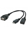 gembird KABEL USB MICRO AF-BM+(F) USB 2.0 OTG 15CM - nr 1