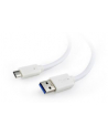 gembird Kabel USB 3.0 (AM/CM) 1.8m biały - nr 1