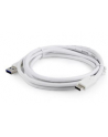 gembird Kabel USB 3.0 (AM/CM) 1.8m biały - nr 4
