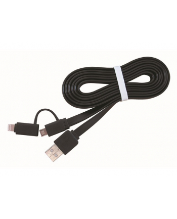 gembird Kabel USB AM->Micro-BM/ Lightning Apple 1m