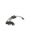 gembird Kabel OTG USB Micro BM -> 2xUSB-AF+Micro BF 13cm - nr 1